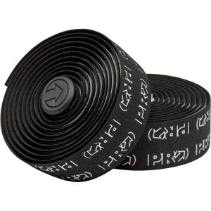 PRO Lenkerband Peaked Performance, 2 Rollen, schwarz-weiß, EVA-Schaum, Gel, stoßdämpfend, mit Lenkerstopfen, 200 cm