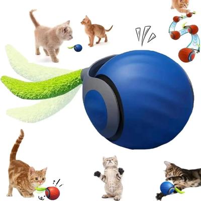 Uplift Treasures Interactive Hanging Bird Cat Teaser Toy blue Style A