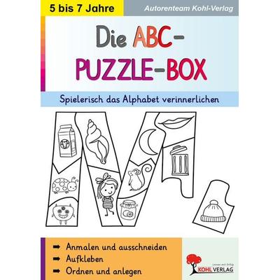 Die ABC-Puzzle-Box, Taschenbuch von Autorenteam Kohl-Verlag, KOHL VERLAG Der Verlag mit dem Baum, 978-3-9855824-4-0