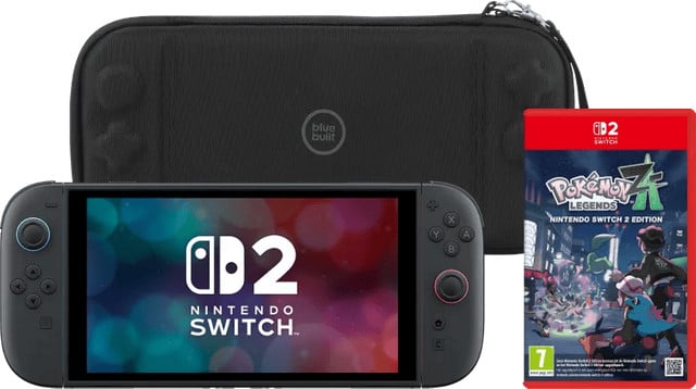 Nintendo Switch 2 (2026) met Pokémon Legends: Z-A en BlueBuilt Beschermhoes