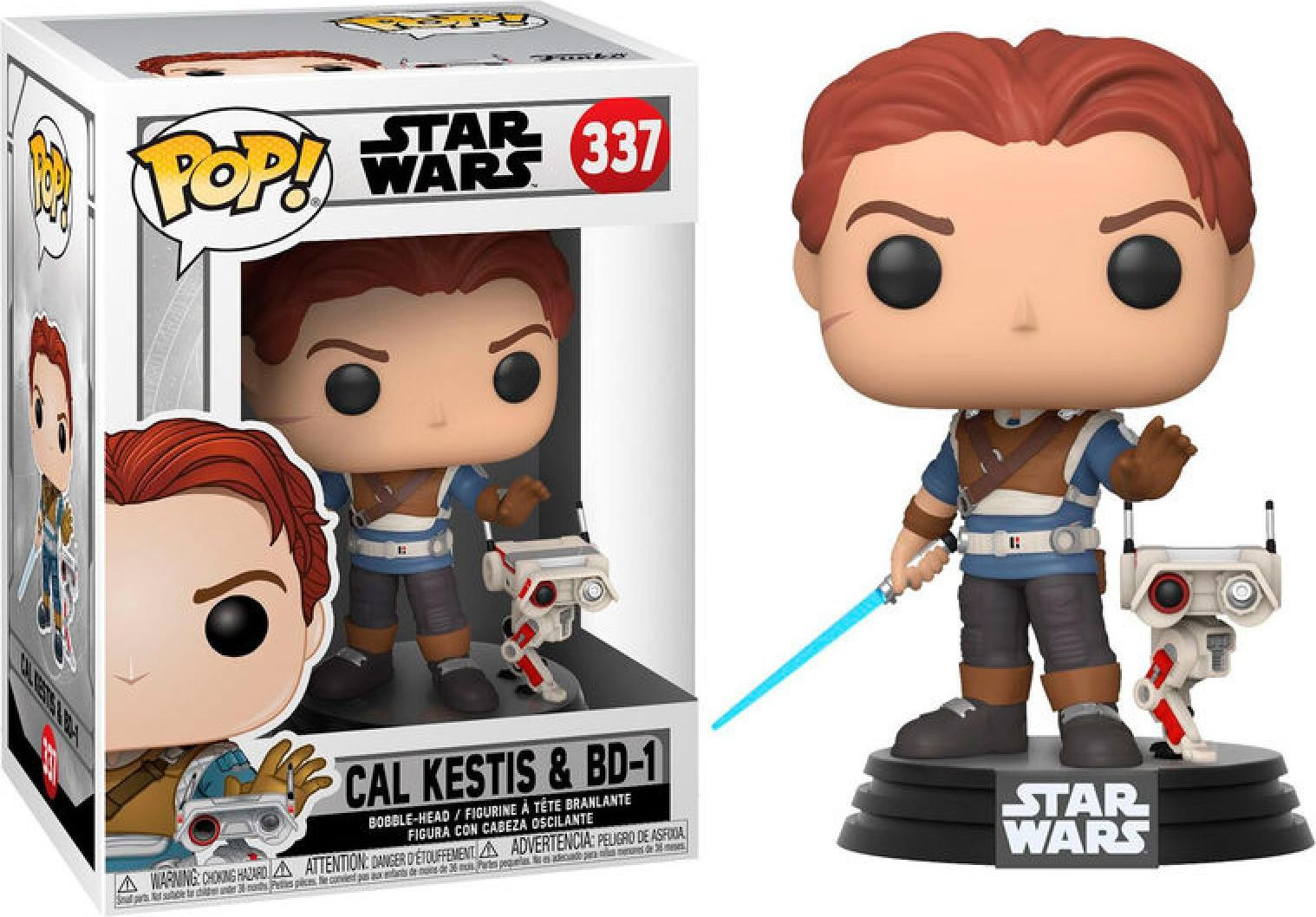 Funko Pop! Star Wars Cal Kestis & BD-1 337 Vinyl figuur