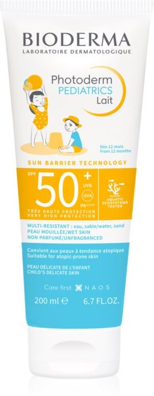 Bioderma Photoderm Pediatrics Solmælk til børn 200 ml