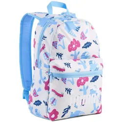 PUMA Phase Print Rucksack Small Kinder 13 - frosted ivory/little forester aop