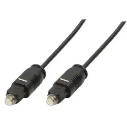 LogiLink Toslink - Toslink, 3m Audio-Kabel Schwarz
