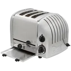 Dualit 31226 Combi 2+1, Toaster, Silber