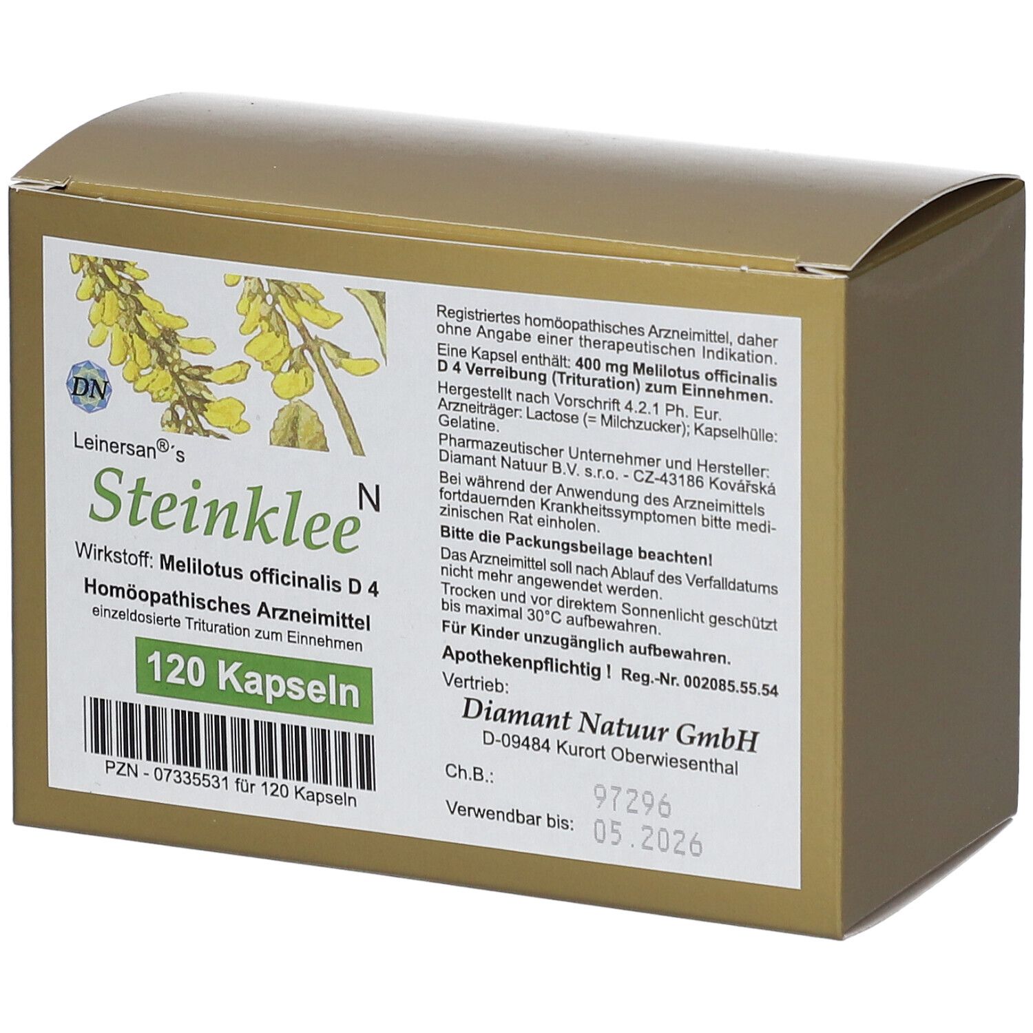 Steinklee Kapseln 120 St
