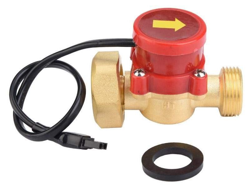 Dripio Waterstroomschakelaar G1-G3/4, 220V, 0,5A, automatische doorstromingsschakelaar