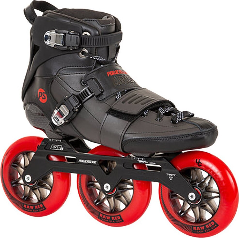 Powerslide Inline Skate Arise SL Schwarz, für Urban und Fitness, für Damen und Herren, Größe: 43