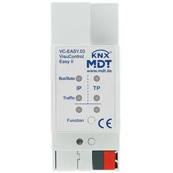 MDT VC-EASY.03 KNX Objektserver VisuControl Easy II, 2TE REG VCEASY03