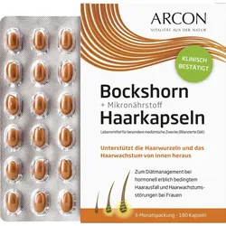 Bockshorn+mikronährstoff Haarkap.arcon-Tisane Plus 180 ST