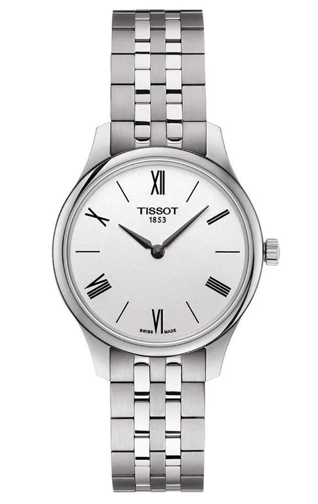 Tissot 5.5 Lady Dames Horloge Zilverkleurig T0632091103800