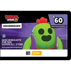 Brawl Stars Geschenkkarte 60 Euro