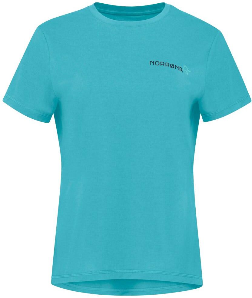 Norrona  - Femund Tech T Shirt W Aqua Haze - M - Tee-shirt de rando