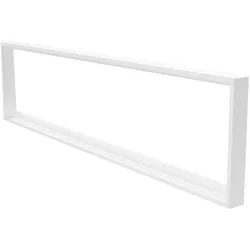 Lecom 120x30 LED Panel Rahmen Aufbaurahmen Aufputzmontage Aufbau Montagerahmen