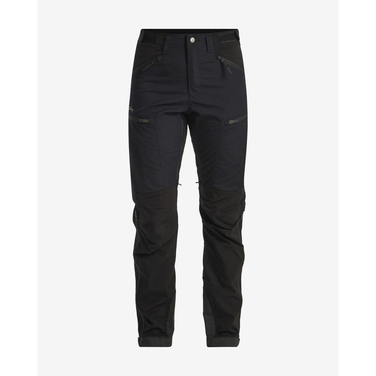 Lundhags Makke High Waist Curved Pants W Short black (10000) 36S 43020-24-10000-36S