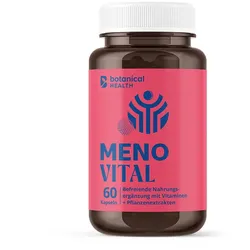 MENO VITAL Rhabarber Rotklee Traubenkern Vit.Kaps. 60 St