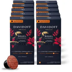 Tchibo - Davidoff Café Origins Brazil Espresso - 10 x 10 Kapseln - Intensität: 8/12