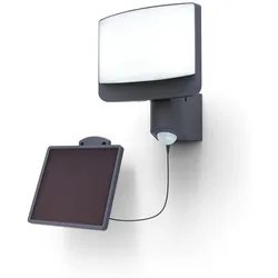 Lutec 6925604345 LED-Solar-Außenwandleuchte mit Sensor Sunshine 1x11W | 800lm | 5000 K | IP54 - grau