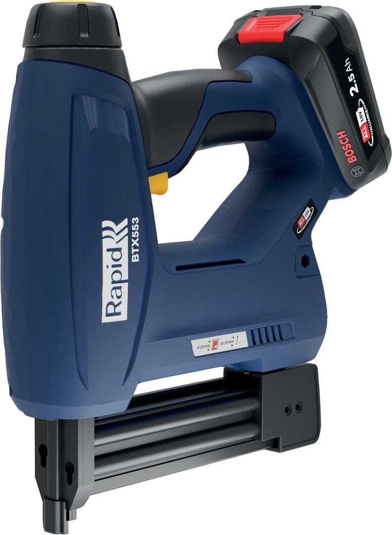 Isaberg Rapid AB Rapid BTX553 Akku-Tacker 18V P4A, Akku-Tacker ohne Akku & Ladegerät