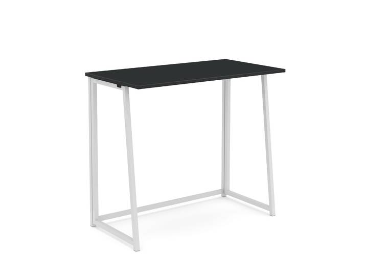 Schreibtisch NORMAN klappbar 80 x 45 x 74 cm schwarz/weiss