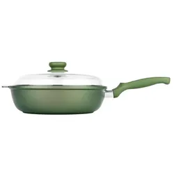 Risoli Pánev Dr. Green hluboká indukční 24 cm, Pfanne + Kochtopf, Grün