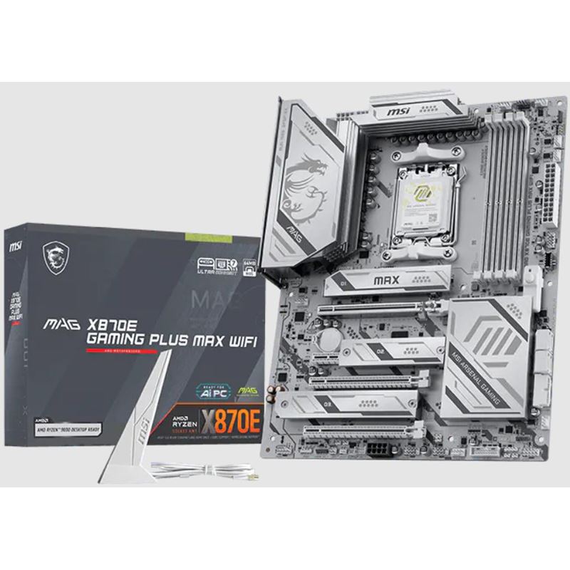 MSI MAG X870E Gaming Plus Max Wifi (X870,AM5,ATX,DDR5)