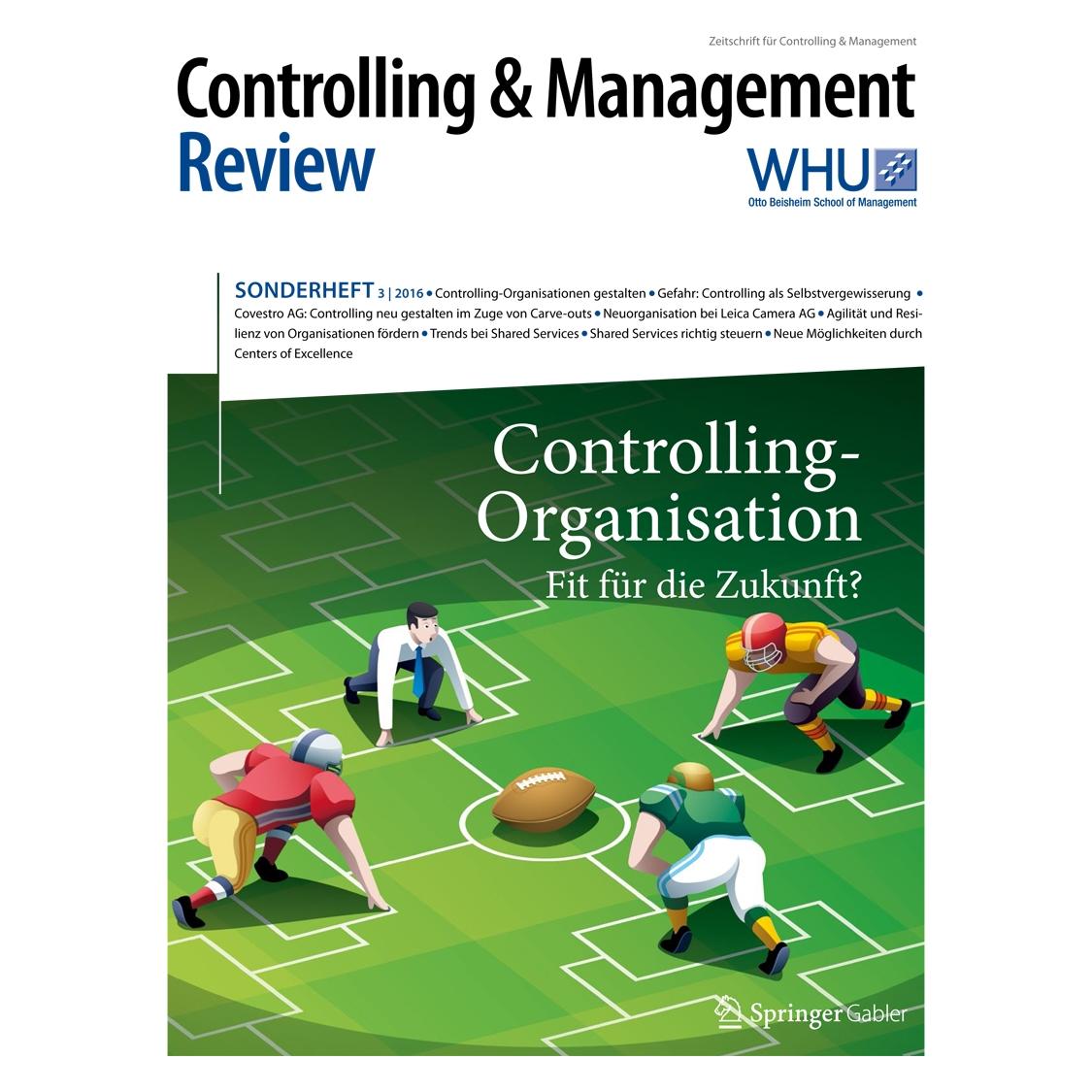 Springer Controlling & Management Review Sonderheft 3-2016 (Deutsch, Softcover, Jürgen Weber, Utz Schäffer) (55842266)