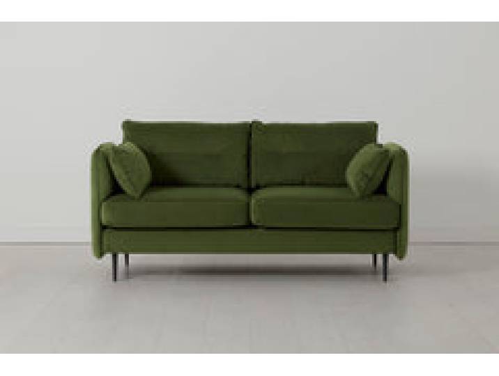 Model 19 Zweisitzer-Sofa, Laubgrün