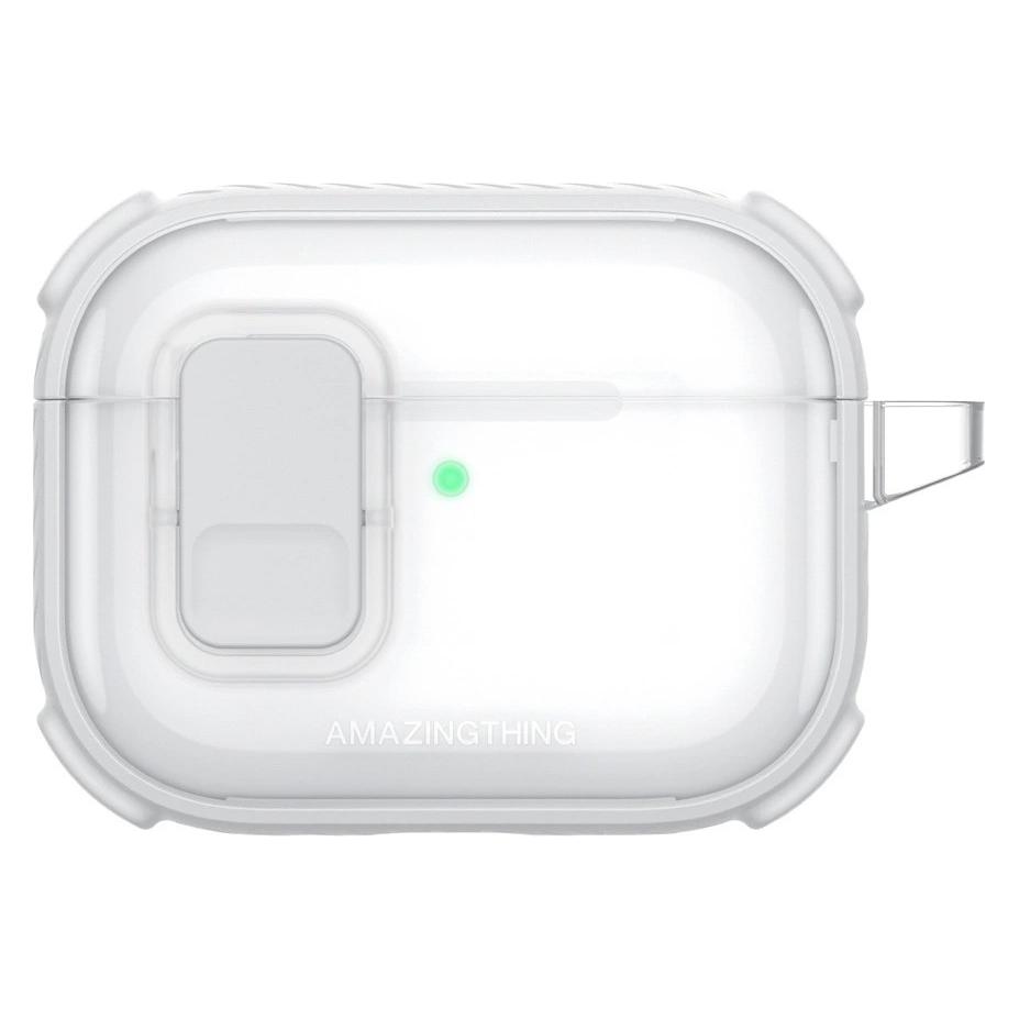 Amazingthing Titan Pro Mag Hülle, transparent, für AirPods Pro 3 - Weiss (Kopfhörer Hülle) (1710923912)