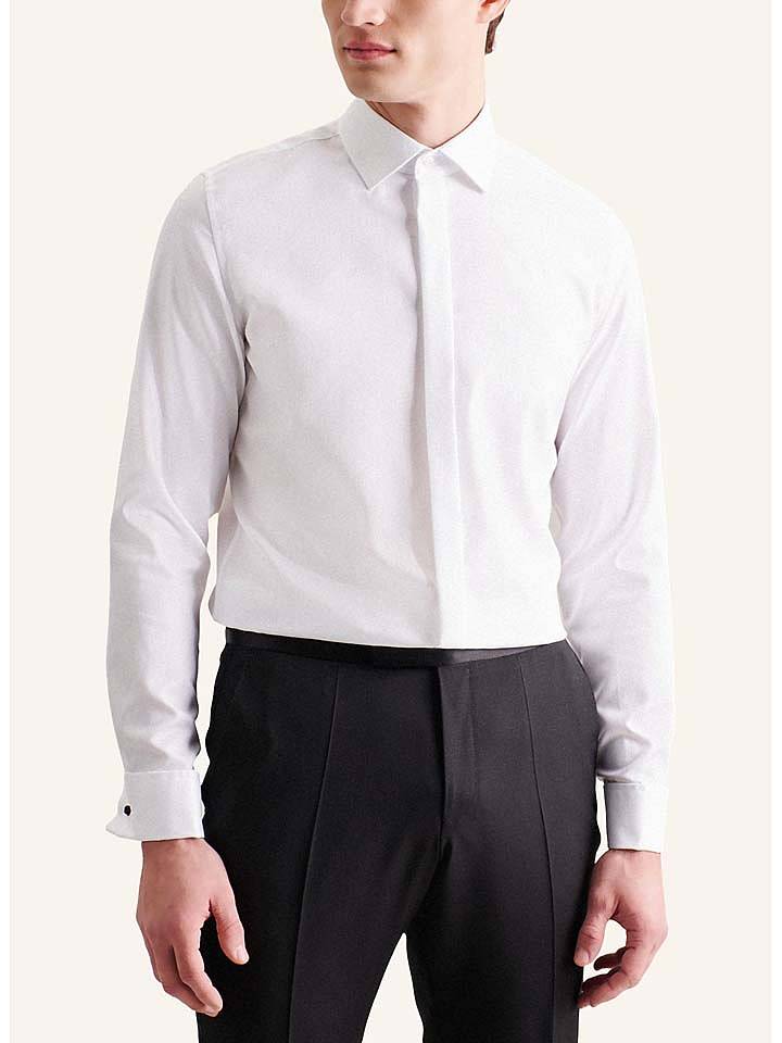Seidensticker Hemd - Slim fit - in Weiß - 39
