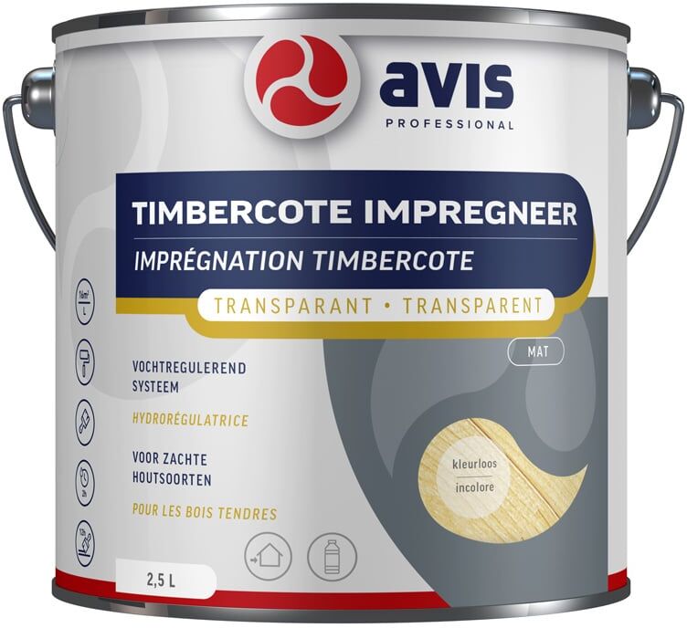 Avis Timbercote Impregneer - Blank   8712576306029   Verf