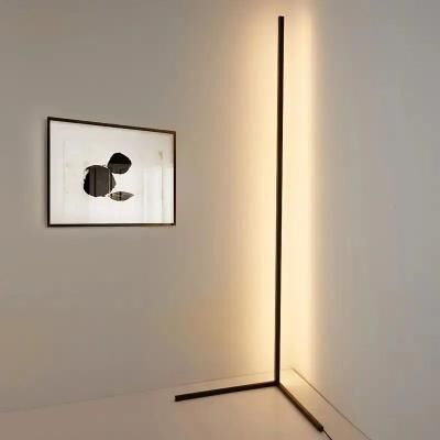 Uplift Treasures RGB Dream Color Music Sync LED Floor Lamp black height 15.75 In