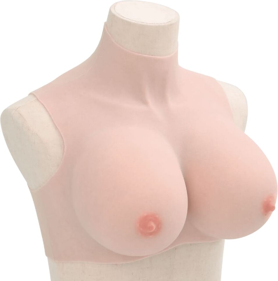 vidaXL Plastron en silicone caucasien coupe H
