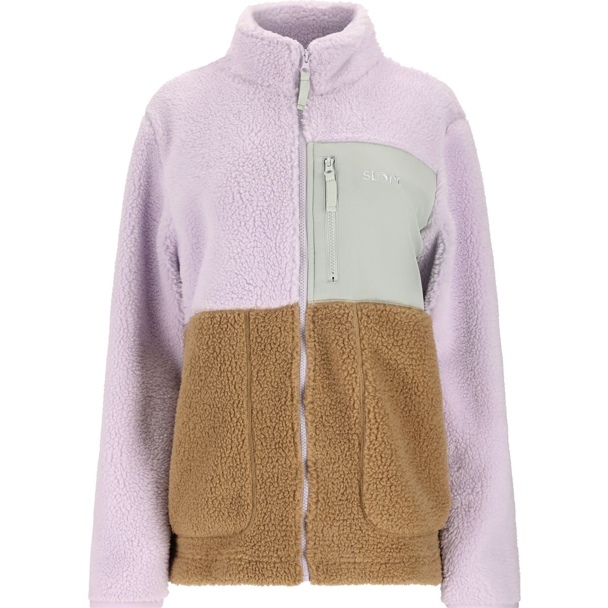 Slope Katau W Teddy Fleece Jacket orchid petal (4393) L SL264039-4393-L