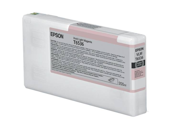 Epson Encre Pigment Vivid Magenta Clair SP 4900, Encre à pigments, 200 ml, 1 pièce(s) C13T653600