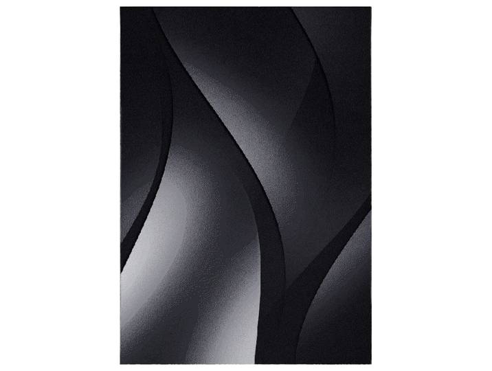 Tapis à motifs graphique noir 120x170cm