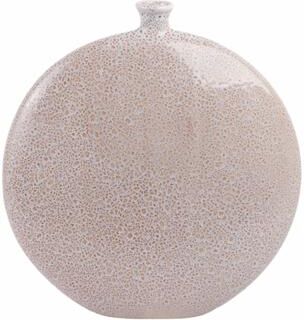 Sagebrook Home Braga Portugal Vase, Cream, Contemporary
