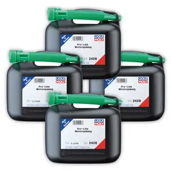 4x Pro-Line Motorspülung LIQUI MOLY 2428 Motoröladditv Motor Öl Spülung Additiv 5L