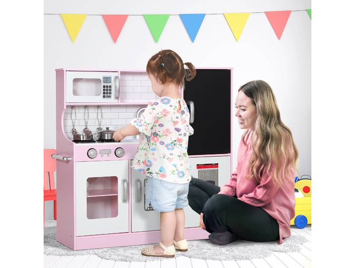 AIYAPLAY Cuisine Enfant Rose Jouet Imitation 3-8 Ans