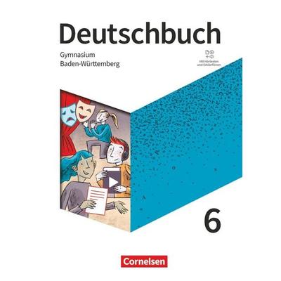 Deutschbuch Gymnasium - Baden-Württemberg - Ausgabe 2025 - 6. Schuljahr, Gebundene Ausgabe von Angela Mielke,Christine Eichenberg,Heiko