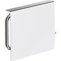 Bravat New York WC-Papierhalter 854710  mit Deckel, chrom