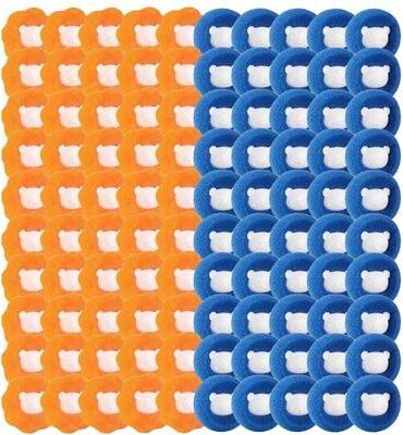 Useful Little Things Reusable Laundry Ball Pet Hair Remover For Washing Machine mixed 100pcs