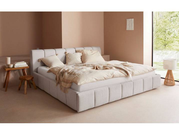 LeGer Home by Lena Gercke Polsterbett Maileen, in 5 Breiten und 3 Farben, incl. Rollrost