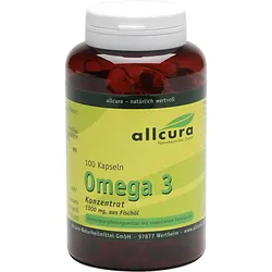 Omega 3 Konzentrat 1000mg aus Fischöl 100 ST