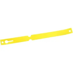 Schlaufenanhänger für Schlüssel, HDPE-Folie gelb