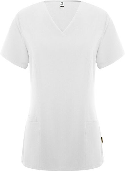 Blouse médicale personnalisable en microfibre Ferox Woman blanc XS