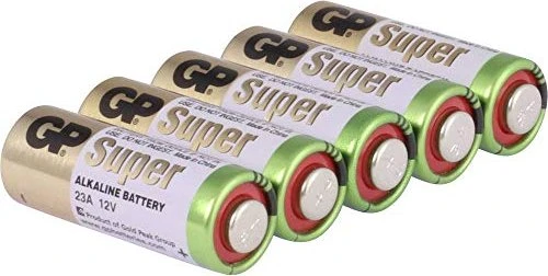 GP Alkaline Spezialbatterie 23AF (MN21, V23GA) 12V 5 Stk, 5 Stück