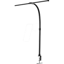 LUXULA LX700155 - LED-Schreibtischlampe, schwarz, 24W, CCT