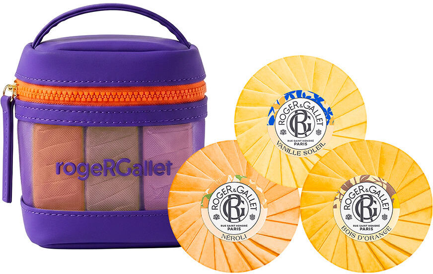 Roger & Gallet Saponi profumati Vanille Soleil 3 unità