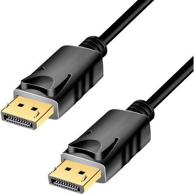 LogiLink DisplayPort AV Anschlusskabel [1x DisplayPort - 1x DisplayPort] 5m Schwarz
